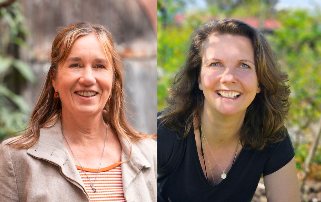 Katrin Schmidt-Sailer und Christin Wander